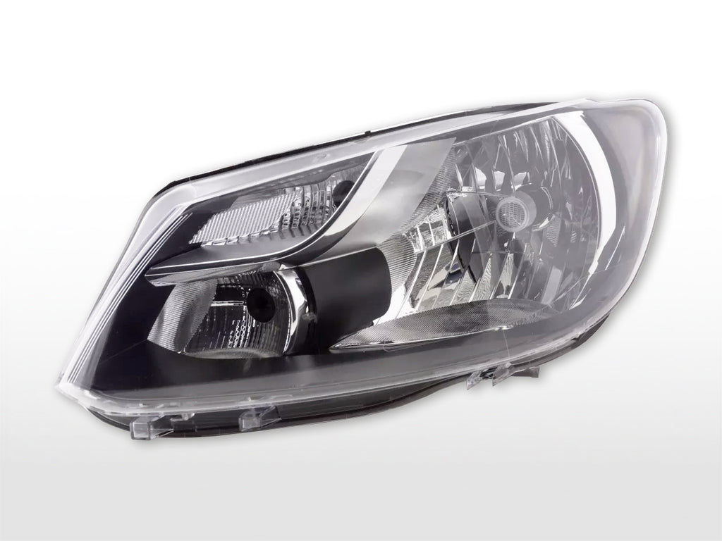 Spare parts headlight left VW Touran (GP2) 10-14 black